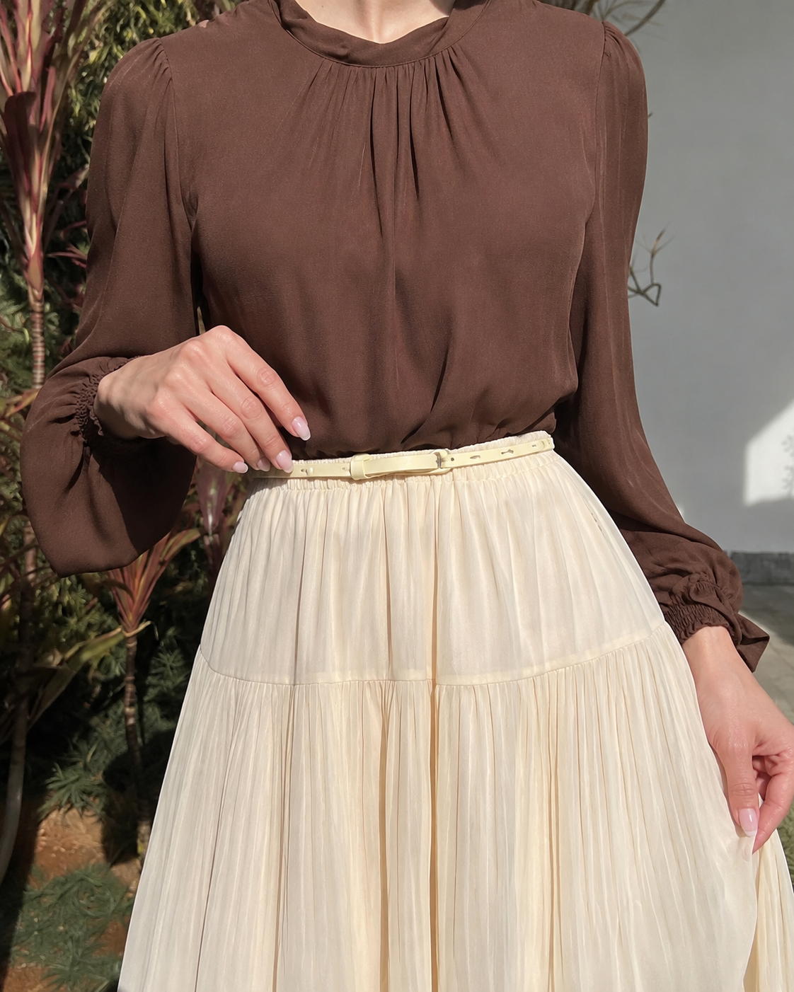 Saia Évora Chiffon Fluida - imagem 2