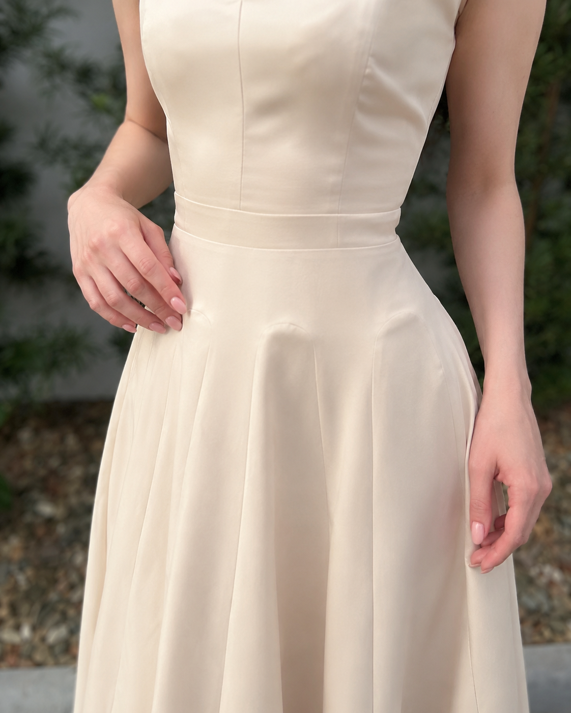 Vestido Évora Aurora Marfim - imagem 7