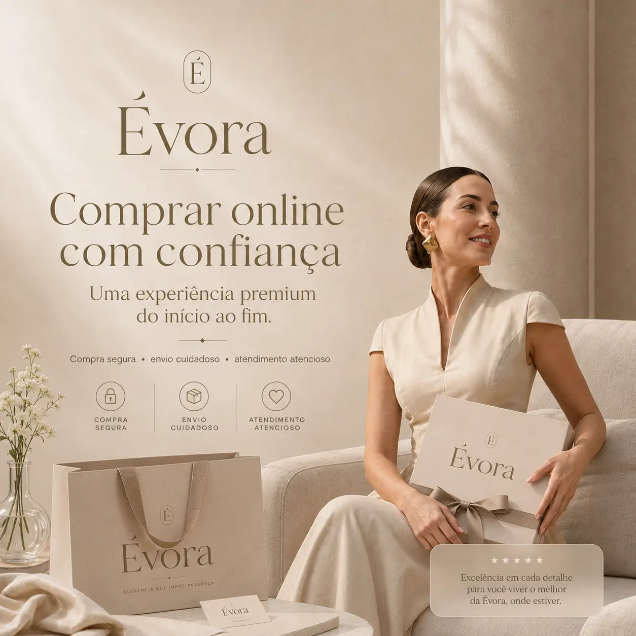 Comprar online com confiança na Loja Évora